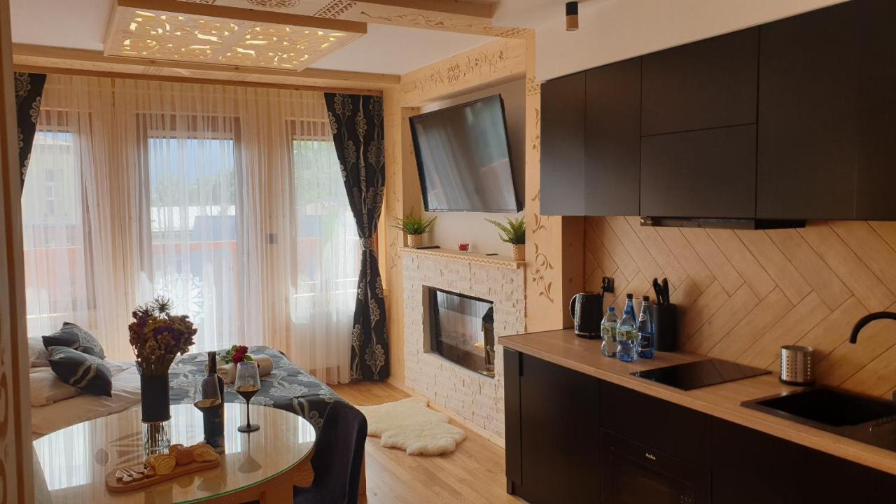 Villa Fortuna - Regionalne Apartamenty & Spa - Sauna, Grill, Jacuzzi Z Widokiem Na Tatry Zakopane Exterior photo